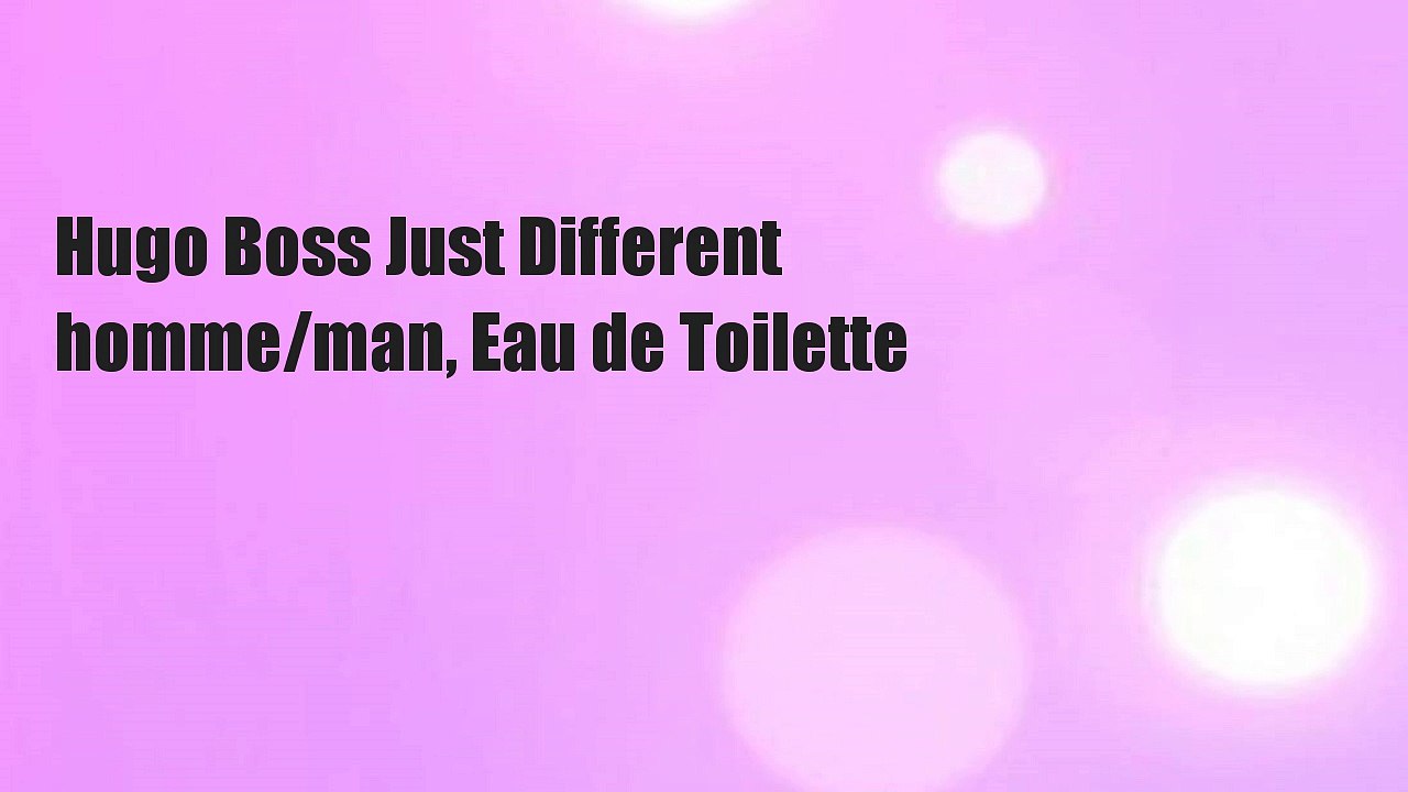 Hugo Boss Just Different homme/man, Eau de Toilette