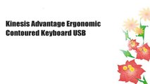 Kinesis Advantage Ergonomic Contoured Keyboard USB
