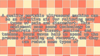 Ultrasound Therapy Pain Relief Tips