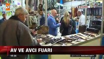 İstanbul'da açılan Av ve Avcılık fuarında 45 bin liralık süper poze tüfek