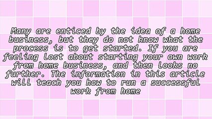 Home Based Business Ideas For Balance And Success