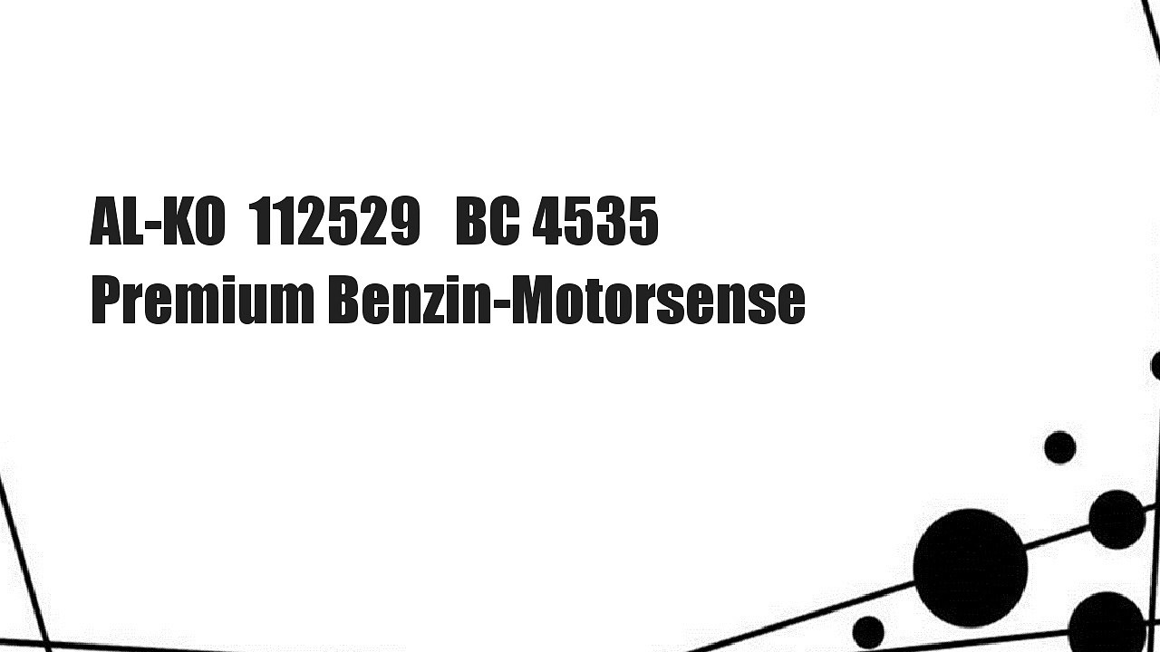 AL-KO  112529   BC 4535 Premium Benzin-Motorsense