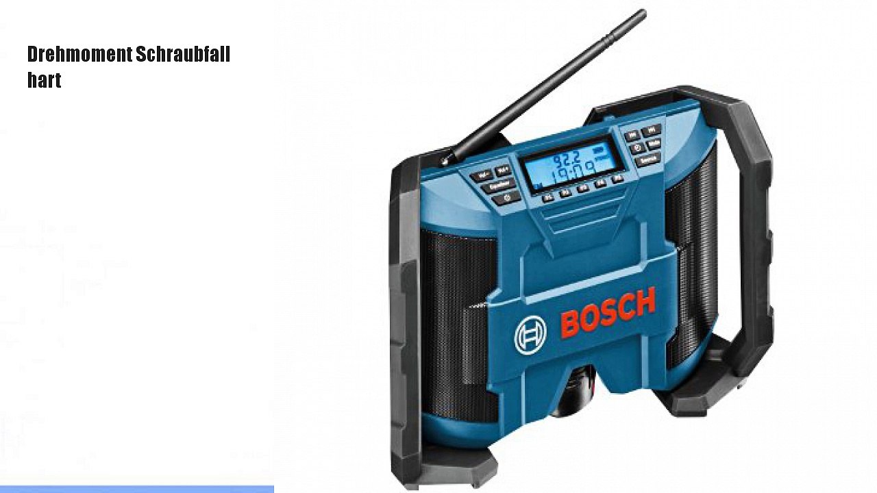 BOSCH Radio GML 10,8 V-LI Professional + GSR 10,8-