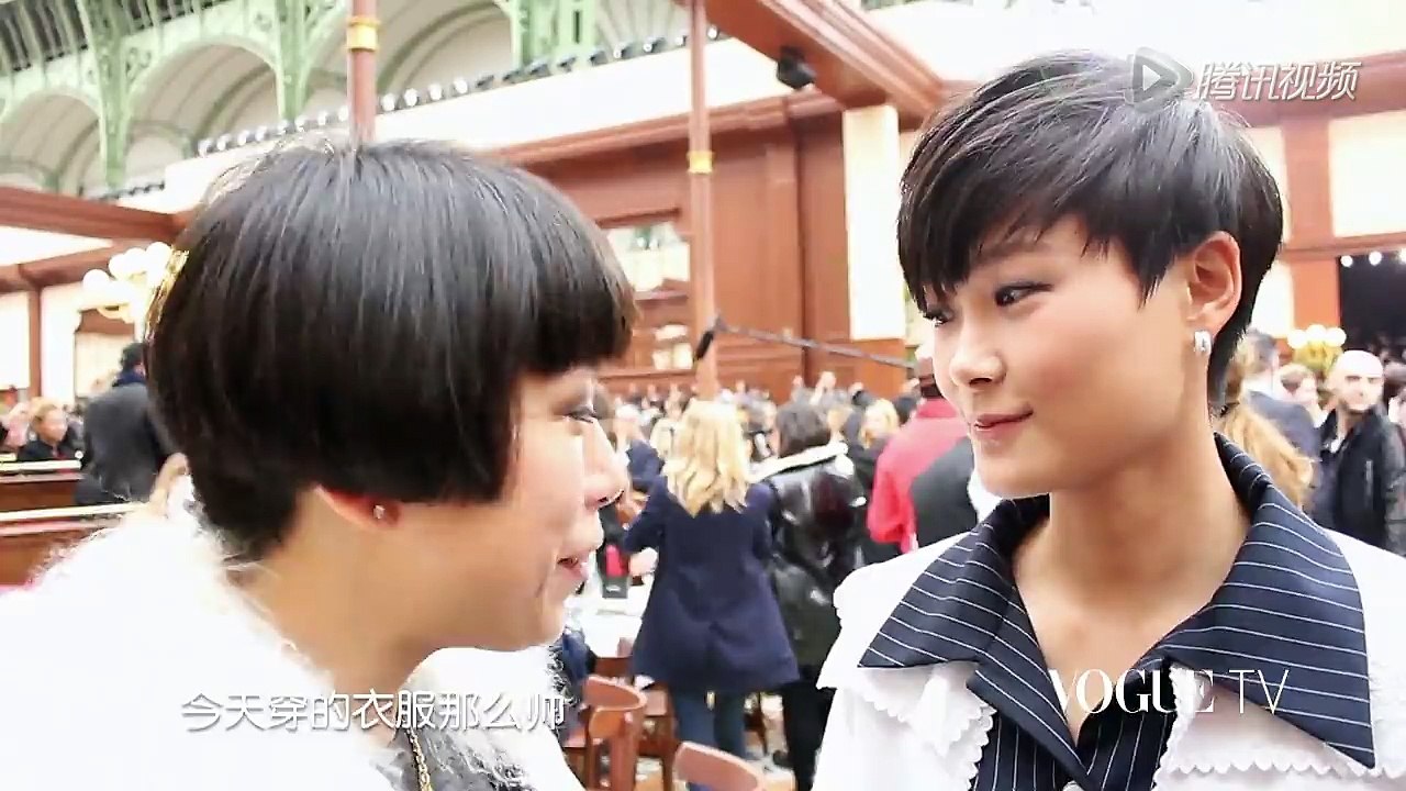 2015.03.11 李宇春与姚晨感受Chanel15秋冬法式魅力