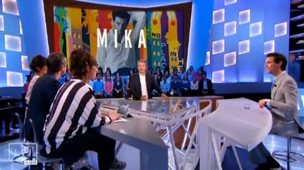 Le grand journal avec mika.