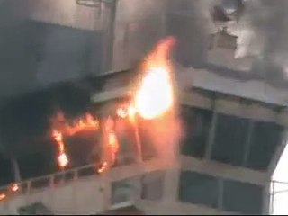 Emma Maersk ON FIRE - World's Largest Container Ship