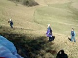 Paragliding lessons in February