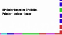 HP Color LaserJet CP1515n - Printer - colour - laser