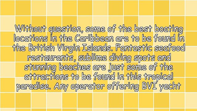 6 Amazing Locations To See With BVI Yacht Charters