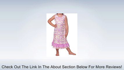 Laura Dare Little Girls' Lavender Heart Bow Top Nightgown Review