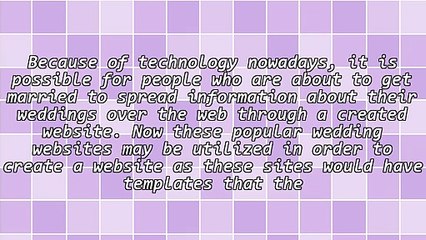 The Top Six Most Popular Wedding Websites