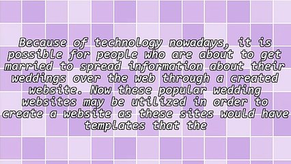 The Top Six Most Popular Wedding Websites