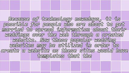 The Top Six Most Popular Wedding Websites