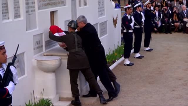 Fransız Mezarlığı ve Anıtı'nda Tören (2)