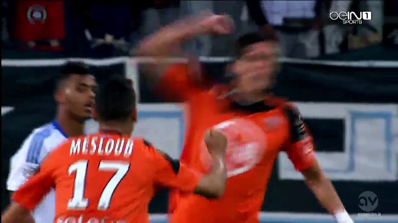 marseille vs lorient 0-2 Bellugou