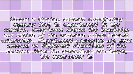 Tips In Finding Prospective Companies For Kitchen Cabinet Resurfacing