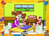 house cleaning-english words-learn alphabets-how to learn vocabulary-learn english-learn words