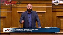 Διαμαντόπουλος σε αντιπολίτευση : Ακούστε Τρύπες, το 'Κράτα το σόου μαϊμού'