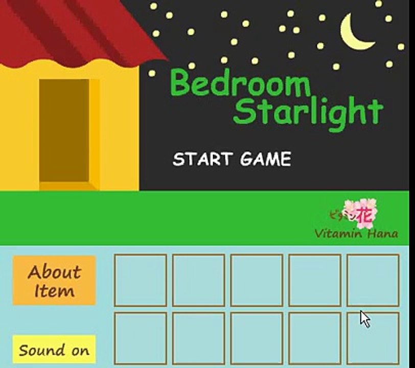 Bedroom Starlight Escape walkthrough