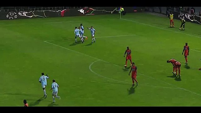 Goal Poggi - Laval 0-2 GFC Ajaccio - 24-04-2015