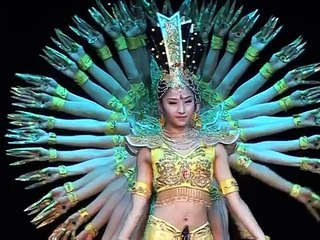 Chinese blind and deaf artists perform in Beijing