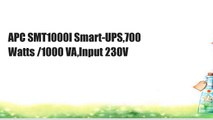 APC SMT1000I Smart-UPS,700 Watts /1000 VA,Input 230V