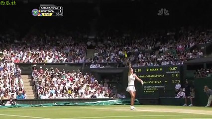 Petra Kvitova vs Maria Sharapova - 2011 Wimbledon Final - Highlights