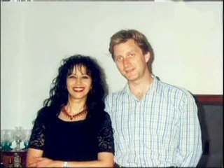 Ofra Haza with HRH Philippe, Crown Prince of Belgium