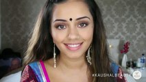 Tutorial | Deepika Padukone Inspired Ram Leela Style Navratri/Garba Makeup | Kaushal Beauty beauty