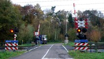 Spoorwegovergang De Lutte, Bahnübergang/ Railroad Crossing/ Level Crossing