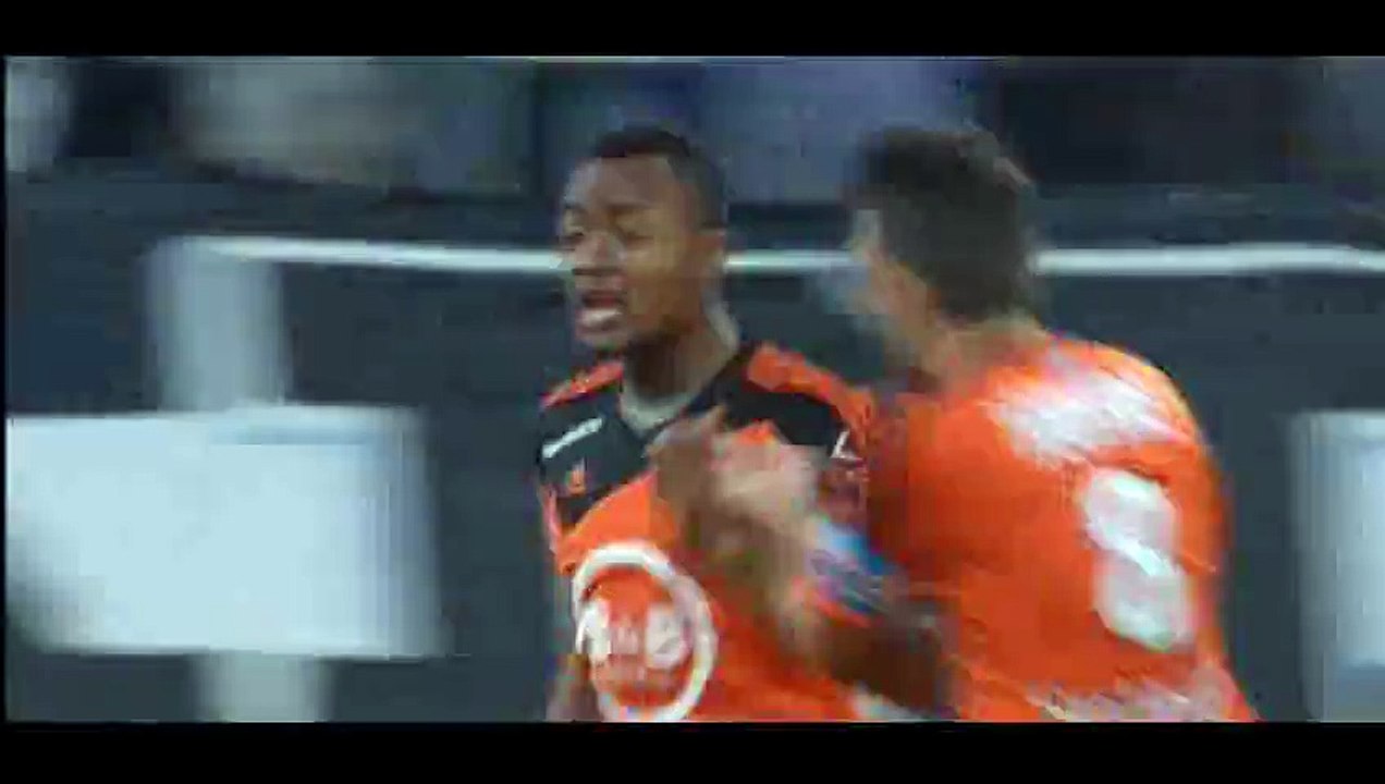 Goal Jordan Ayew - Marseille 0-1 Lorient - 24-04-2015
