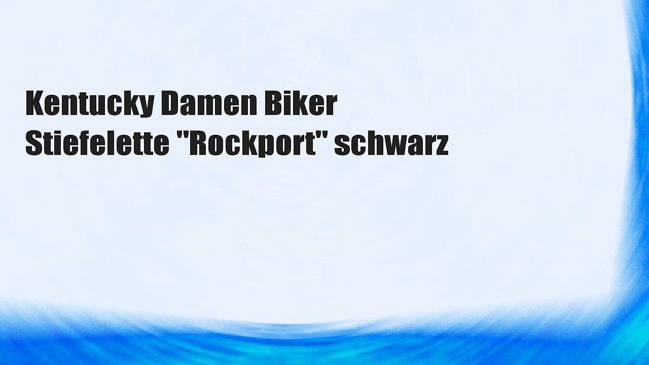 Kentucky Damen Biker Stiefelette 'Rockport' schwarz