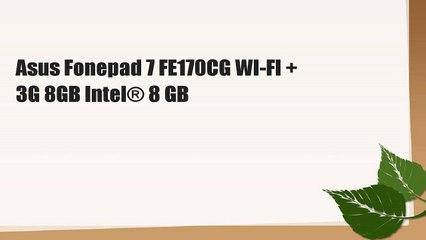 Asus Fonepad 7 FE170CG WI-FI + 3G 8GB Intel® 8 GB