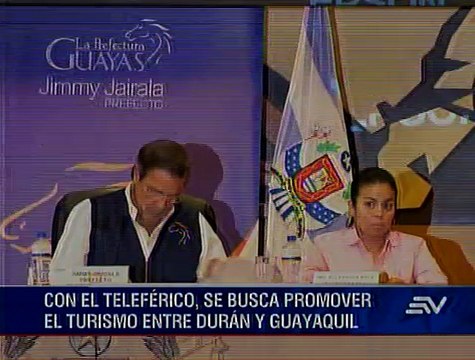 Prefectura del Guayas firmó convenio de estudios para ejecución de teleférico
