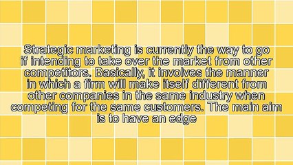 The Need For Strategic Marketing And Creative Services