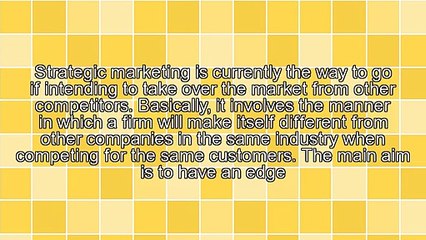 The Need For Strategic Marketing And Creative Services