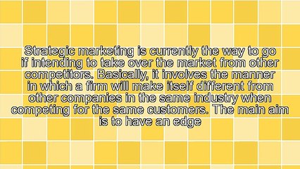 The Need For Strategic Marketing And Creative Services