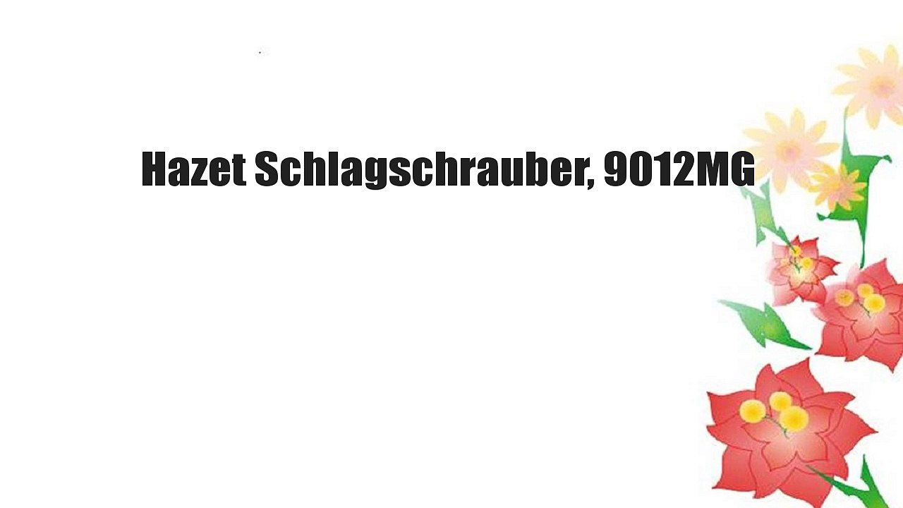 Hazet Schlagschrauber, 9012MG