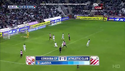 Benat Etxebarria 0_1 _ Cordoba - Athletic Bilbao 24.04.2015 HD