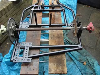 Go kart build vid - Honda GX160 engine