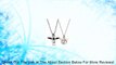His & Hers Stainless Steel Angel Wings Couple Necklaces 20