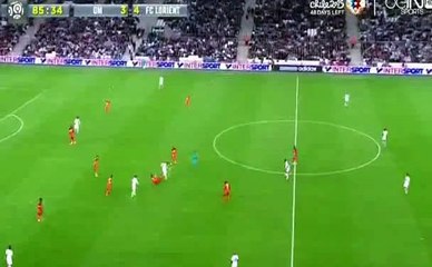 marseille v. lorient 3-5 Mathias Autret goal