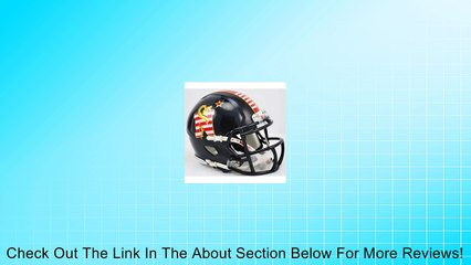 NCAA Navy Don't Tread On Me Mini Replica Helmet, Small, Black Review