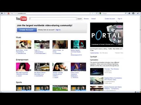 شرح كيفية عمل قناة على اليوتيوب.wmv