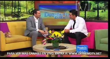 FERNANDO COLUNGA visitó Despierta América con OT para Miami
