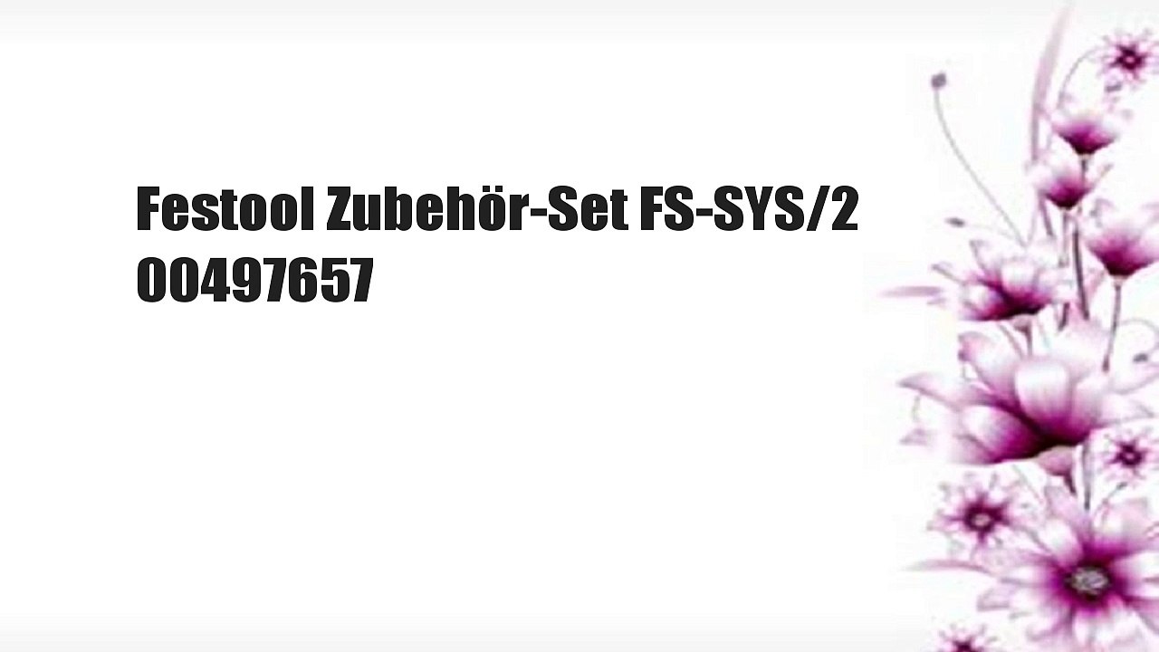 Festool Zubehör-Set FS-SYS/2 00497657