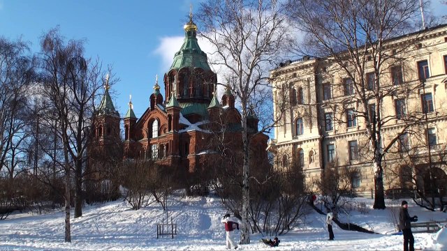 Winter Helsinki & Christmas Helsinki in Finland - tourism - Helsingin joulu & talvi - Suomi