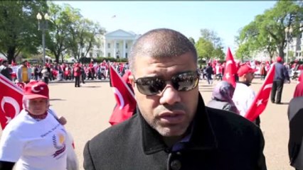 Washington'da Binler "Barış ve Dayanışma" İçin Yürüyor (2)