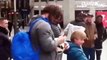 Cristiano Ronaldo is disguised as homeless to surprise a child FULL VIDEO 2015