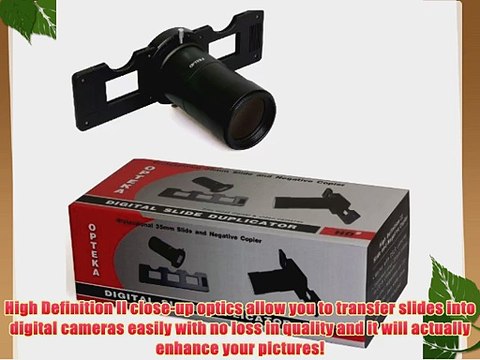 Opteka HD2 Slide Copier for Canon PowerShot A590 A570 IS Digital Camera Includes Tube Adapter